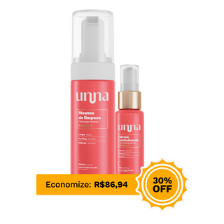 Kit Golden Hour - Mousse de Limpeza + Sérum Revitalizante