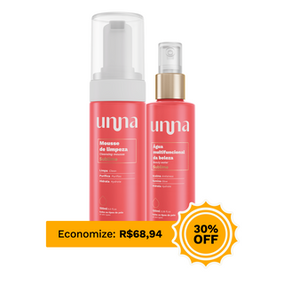 Kit Amanhecer - Mousse de Limpeza + Água Multifuncional da Beleza